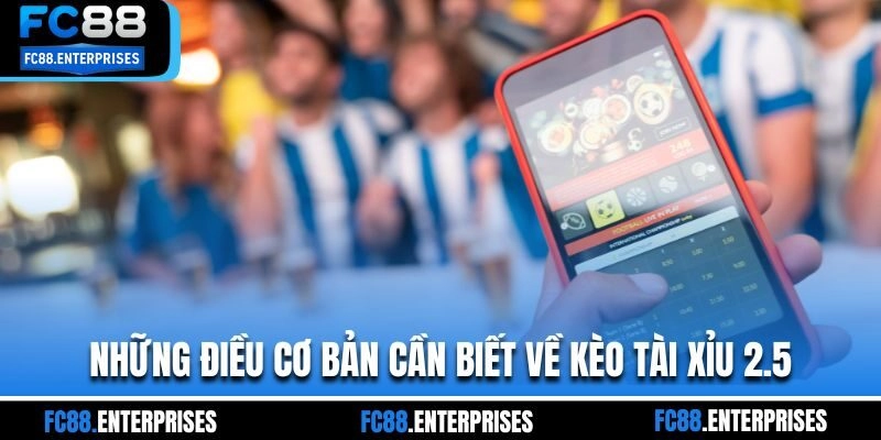 Những điều cơ bản cần biết về kèo tài xỉu 2.5